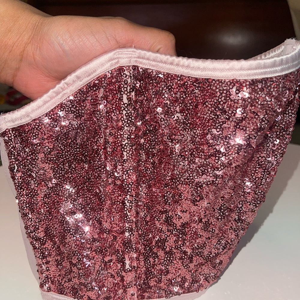 Victoria's Secret Light Pink Sheer Bustier